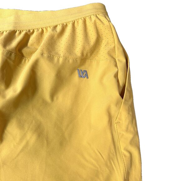 Men’s Shorts VRST Everyday 5" Accelerated Lined Yellow Sunset Size 2XL New - Picture 7 of 14